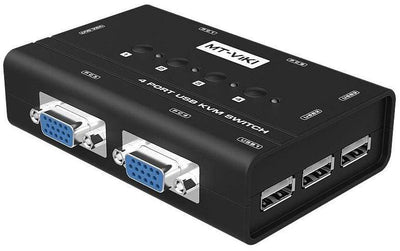 CShop.co.za | Powered by Compuclinic Solutions 4 PORT MANUAL VGA USB KVM SWITCH MT-460KL