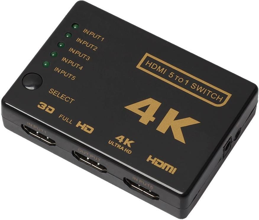 CShop.co.za | Powered by Compuclinic Solutions 5 Port Hdmi Switch 4 K Refurb HDMSWI4-R