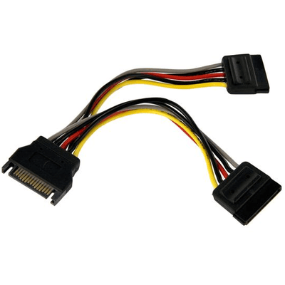 CShop.co.za | Powered by Compuclinic Solutions 6PIN SATA POWER Y SPLITTER CABLE ADAPTER PYO2SATA