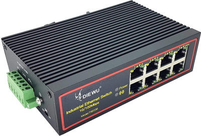 CShop.co.za | Powered by Compuclinic Solutions 8-PORT 10/100M INDUSTRIAL SWITCH TXE036