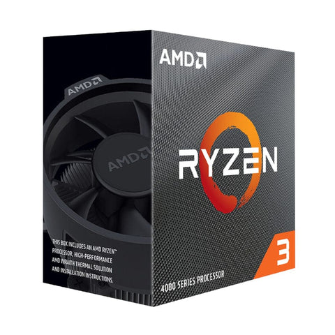 AMD Amd Ryzen 3 4100 4 Core 3.8 G Hz Am4 Cpu 100 100000510 Box 100-100000510BOX