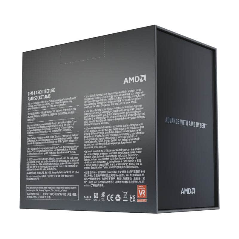 AMD Amd Ryzen 9 7950 X 16 Core 4.5 G Hz Am5 Cpu 100 100000514 Wof 100-100000514WOF