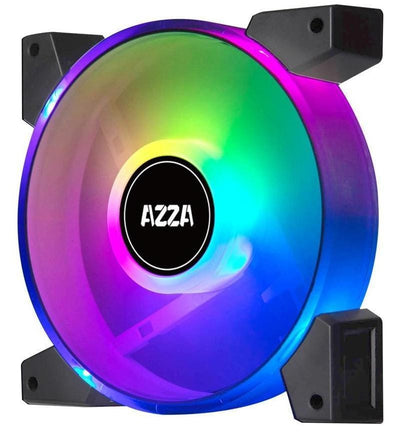 CShop.co.za | Powered by Compuclinic Solutions Azza Huricane Ii Argb Fan Sngl Pack 12 Cm AZHUR2