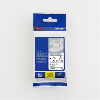 CShop.co.za | Powered by Compuclinic Solutions Brother 12MM Black on White Ribbon Tape (4m) TZE R231