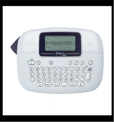 CShop.co.za | Powered by Compuclinic Solutions Brother Handheld 2 Line Label Printer/ 9 - 12 MK tapes/ Adapter included PT M95AD