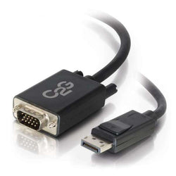 C2G 1M DISPLAYPORT TO VGA ADAPTOR CABLE -84331 - CShop.co.za | Powered by Compuclinic Solutions