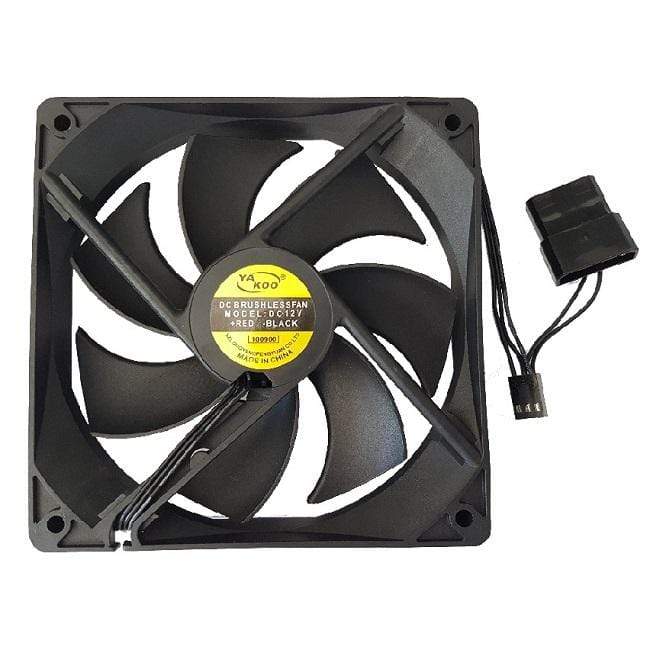 CShop.co.za | Powered by Compuclinic Solutions CHASSIS FAN: 120MM BLACK 12CMFAN