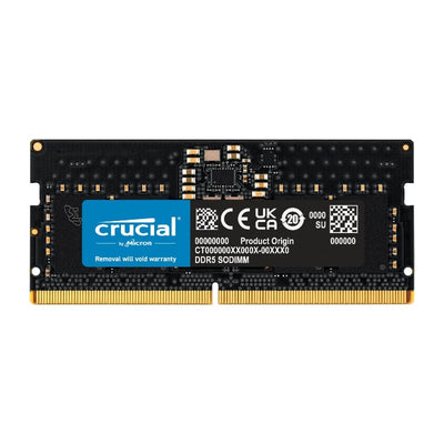 Crucial Crucial 32 Gb 4800 M Hz Ddr5 Sodimm Notebook Memory Ct32 G48 C40 S5 CT32G48C40S5