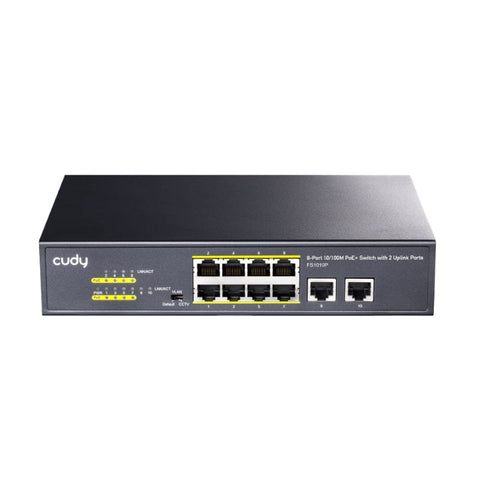 Cudy Cudy 10 Port 10/100 Mbps Unmanaged Po E+ Switch 120w Fs1010 P FS1010P