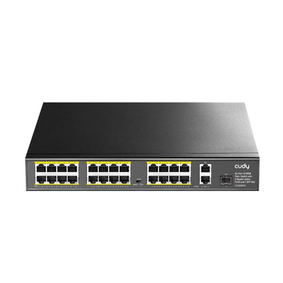 Cudy Cudy 24 Port 10/100 M|2 Gbe|1 X Gbe Combo Sfp|Poe Switch|300 W Fs1026 Ps1 FS1026PS1