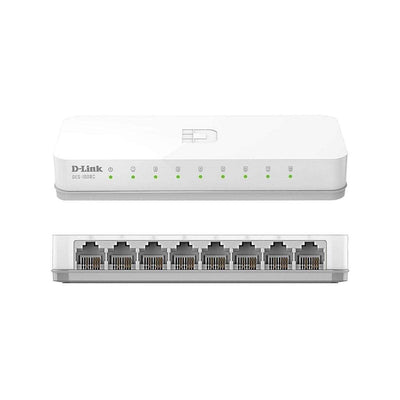 D-link D Link 8 Port Fast Ethernet 10 100 Switch Des 1008 C DES-1008C