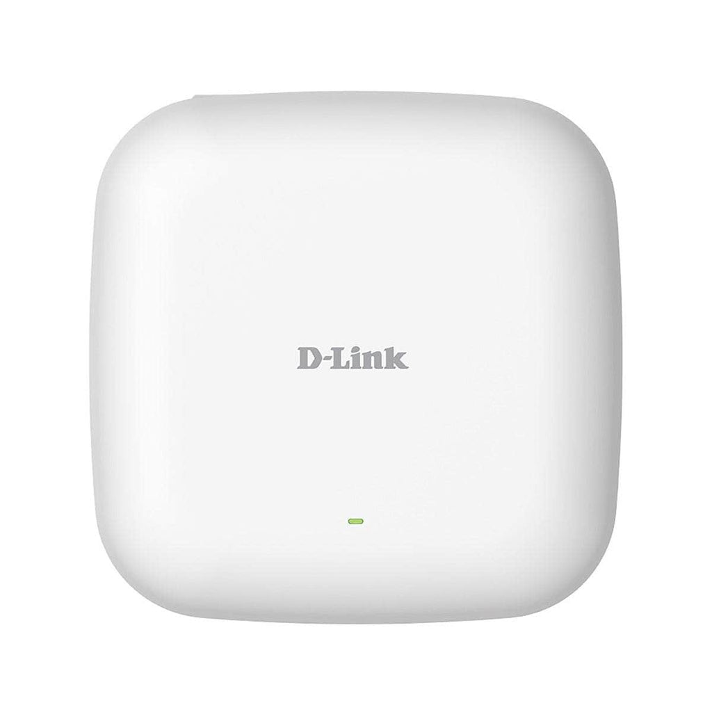 D-link D Link Access Point Ax1800 574 Mbps 2.4 Ghz Band 1200 Mbps 5 Ghz Band 1 X 1 Gbe Network Port(S) Poe Support Dap X2810 DAP-X2810