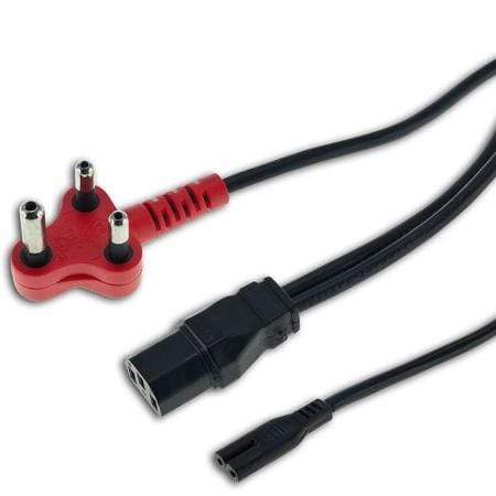 CShop.co.za | Powered by Compuclinic Solutions DEDICATED PLUG SPLIT TO 1X IEC + 1X FIG8 PC-6DIF8073BK2.8