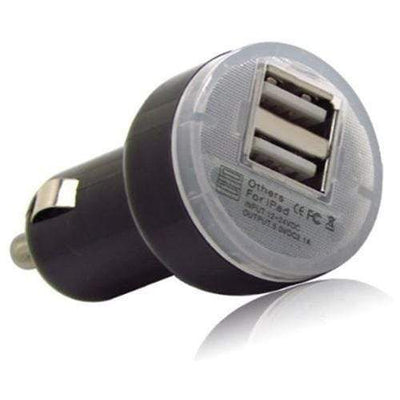 CShop.co.za | Powered by Compuclinic Solutions DUAL USB CAR CHARGER- BLACK GCBLK