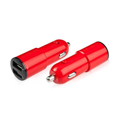 CShop.co.za | Powered by Compuclinic Solutions DUAL USB CAR CHARGER-RED GCRED