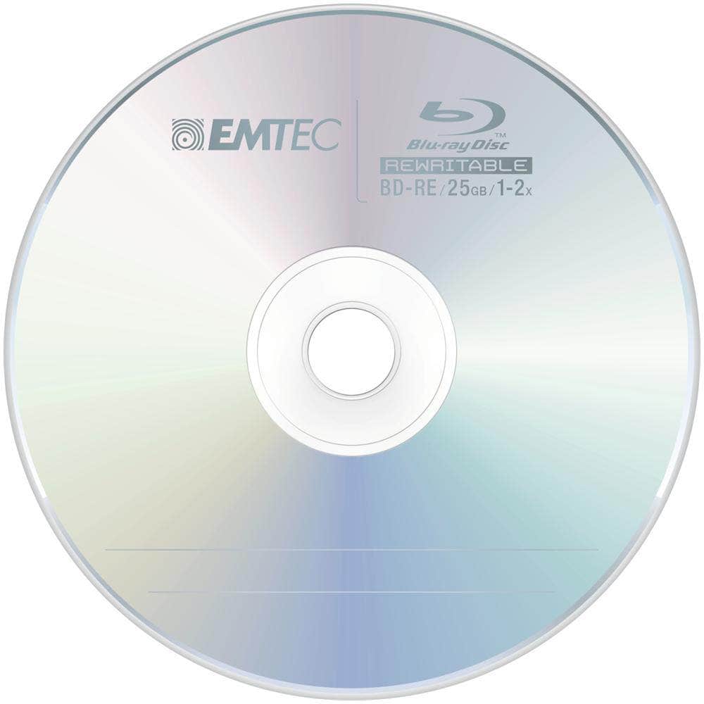 CShop.co.za | Powered by Compuclinic Solutions EMTec Blue Ray DVD Disc Recordable - 5Pack - EKOBDR2556JC EKOBDR2556JC