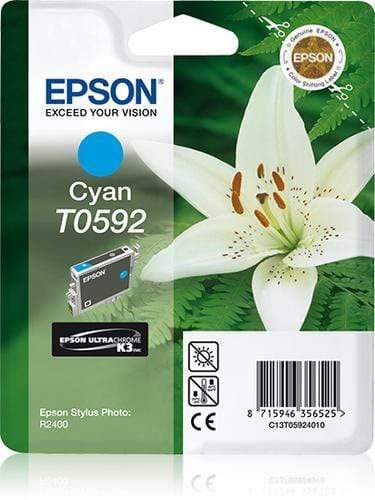 CShop.co.za | Powered by Compuclinic Solutions EPSON - INK - T0592 - CYAN - LILLY - STYLUS PHOTO R2400 - C13T05924010 C13T05924010