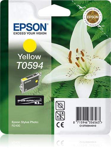CShop.co.za | Powered by Compuclinic Solutions EPSON - INK - T0594 - YELLOW - LILLY - STYLUS PHOTO R2400 - C13T05944010 C13T05944010