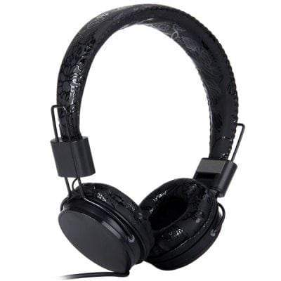 CShop.co.za | Powered by Compuclinic Solutions FLOWER LOVE TV03 HEADPHONES - WIRED BLAC EP05B-BB