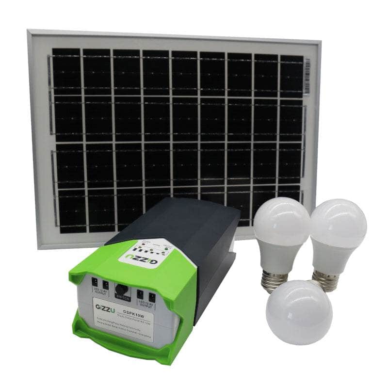 Gizzu Gizzu 10 W Solar Lighting Kit Gspk10 W GSPK10W