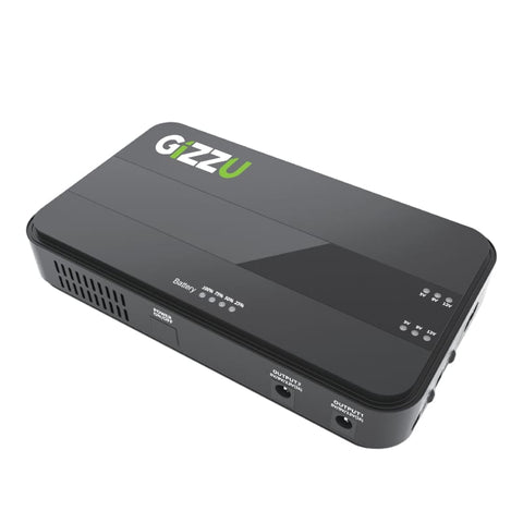 Gizzu 8800m Ah Mini Dual Dc Ups Black Gudp36 W - CShop.co.za | Powered by Compuclinic Solutions