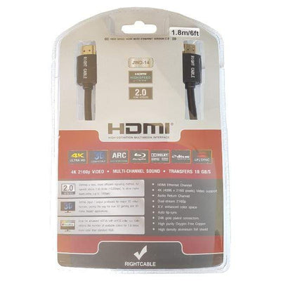 CShop.co.za | Powered by Compuclinic Solutions HDMI 1.5M V2 MALE TO MALE HDM1.8V2
