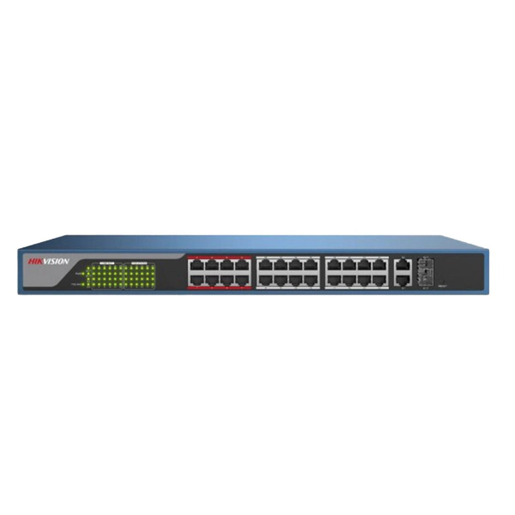 Hikvision Hikvision 24 Port Fast Ethernet Smart Poe Switch Ds 3 E1326 P Ei DS-3E1326P-EI