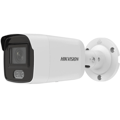 Hikvision Hikvision 4 Mp Colorvu Network Bullet Camera With Built In Mic Ds 2 Cd2047 G2 Lu2.8 Mm DS-2CD2047G2-LU2.8MM