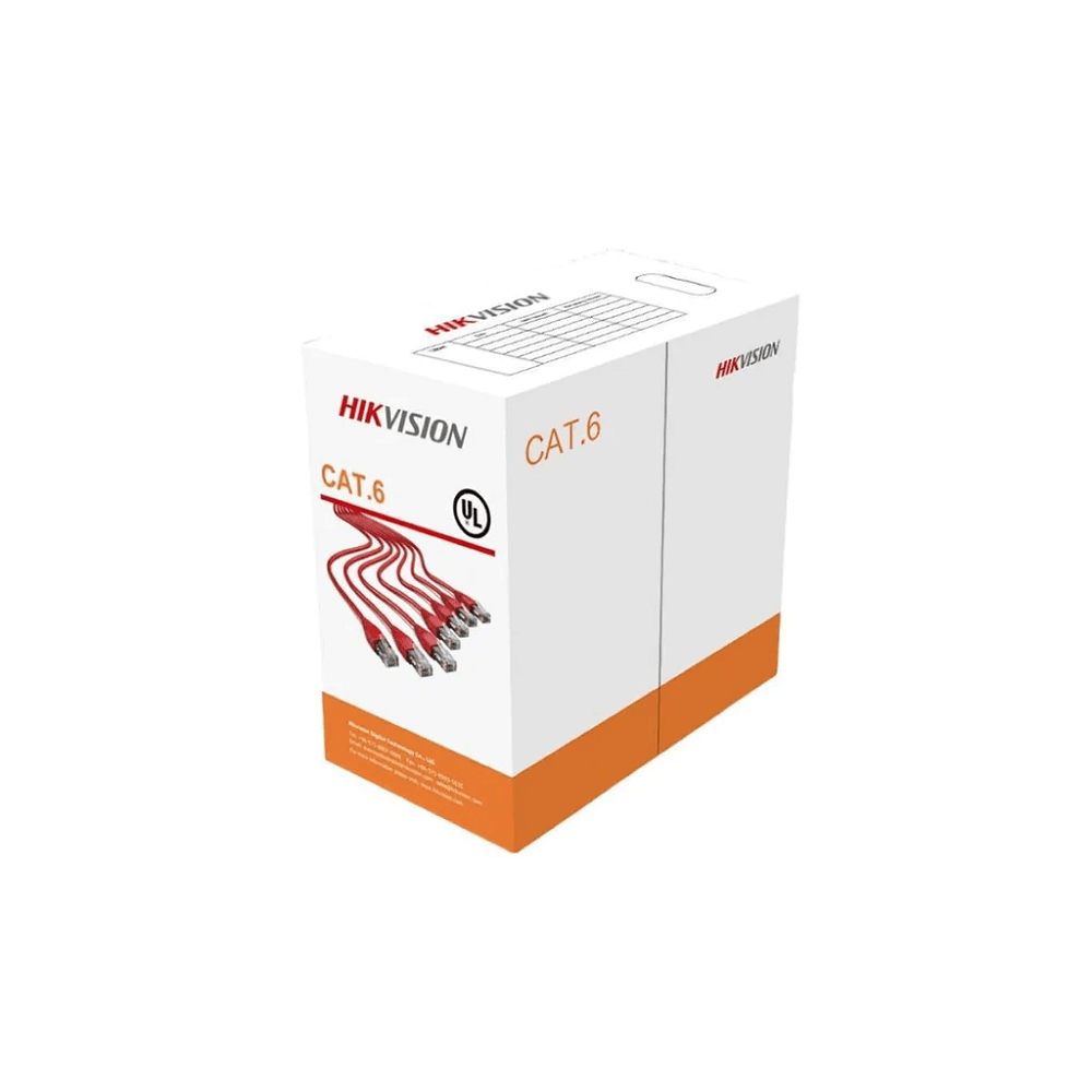Hikvision Hikvision Cat6 305 M Orange Ds 1 Ln6 Uu(O Std) DS-1LN6-UU(O-STD)