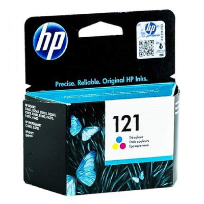 HP Cartridge HP 121 Tri-Colour Original Ink Cartridge - CC643HE CC643HE
