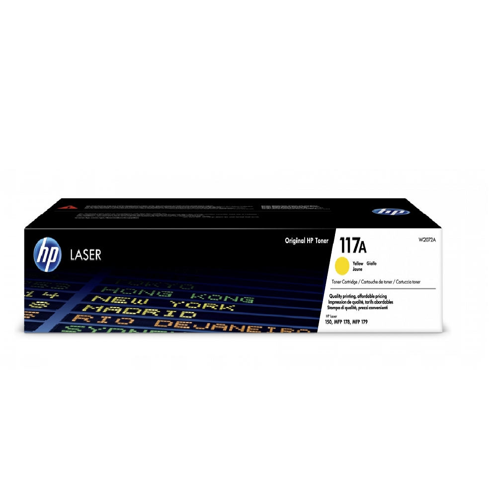 HP Toner Cartridge HP 177A Yellow Laserjet Toner Cartridge - W2072A W2072A