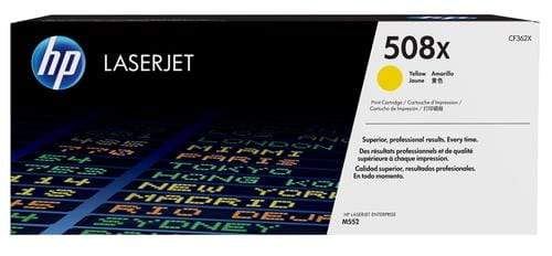 CShop.co.za | Powered by Compuclinic Solutions HP # 508X YELLOW LASERJET ENTERPRISE M552/M553 HIGH YIELD CARTRIDGE. - CF362X CF362X