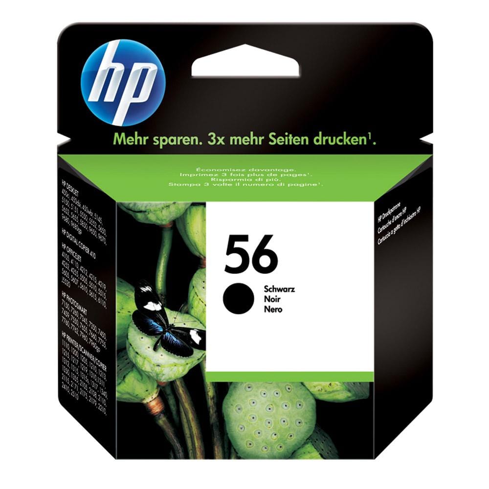 HP 56 BLACK ORIGINAL INK CARTRIDGE - C6656AE - CShop.co.za | Powered by Compuclinic Solutions