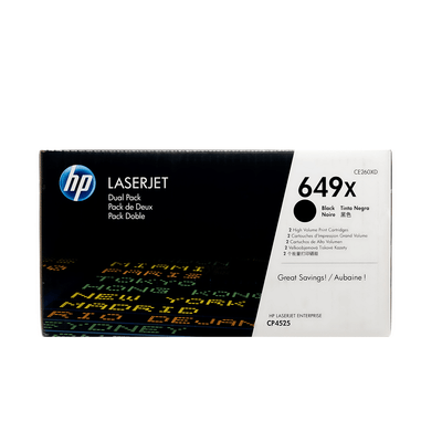 HP 649X DUAL PACK BLACK TONER CARTRIDGE - CE260XD - CShop.co.za | Powered by Compuclinic Solutions