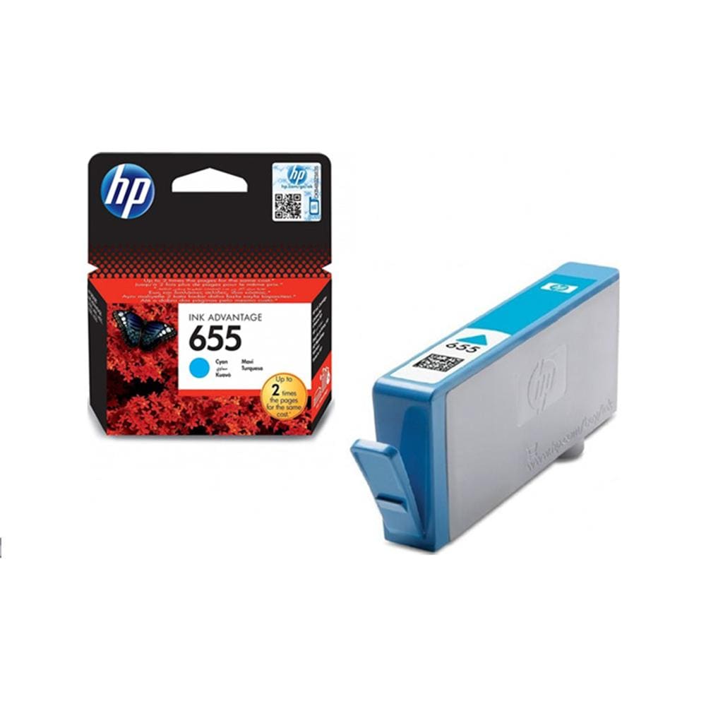 655 Cyan Cartridge HP Printer