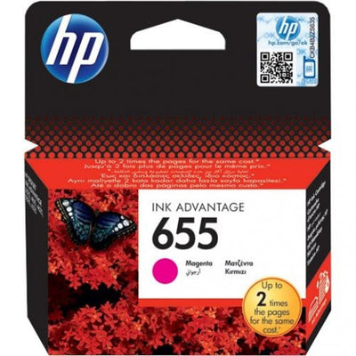 HP 655 MAGENTA ORIGINAL INK ADVANTAGE CARTRIDGE - CZ111AE - CShop.co.za | Powered by Compuclinic Solutions