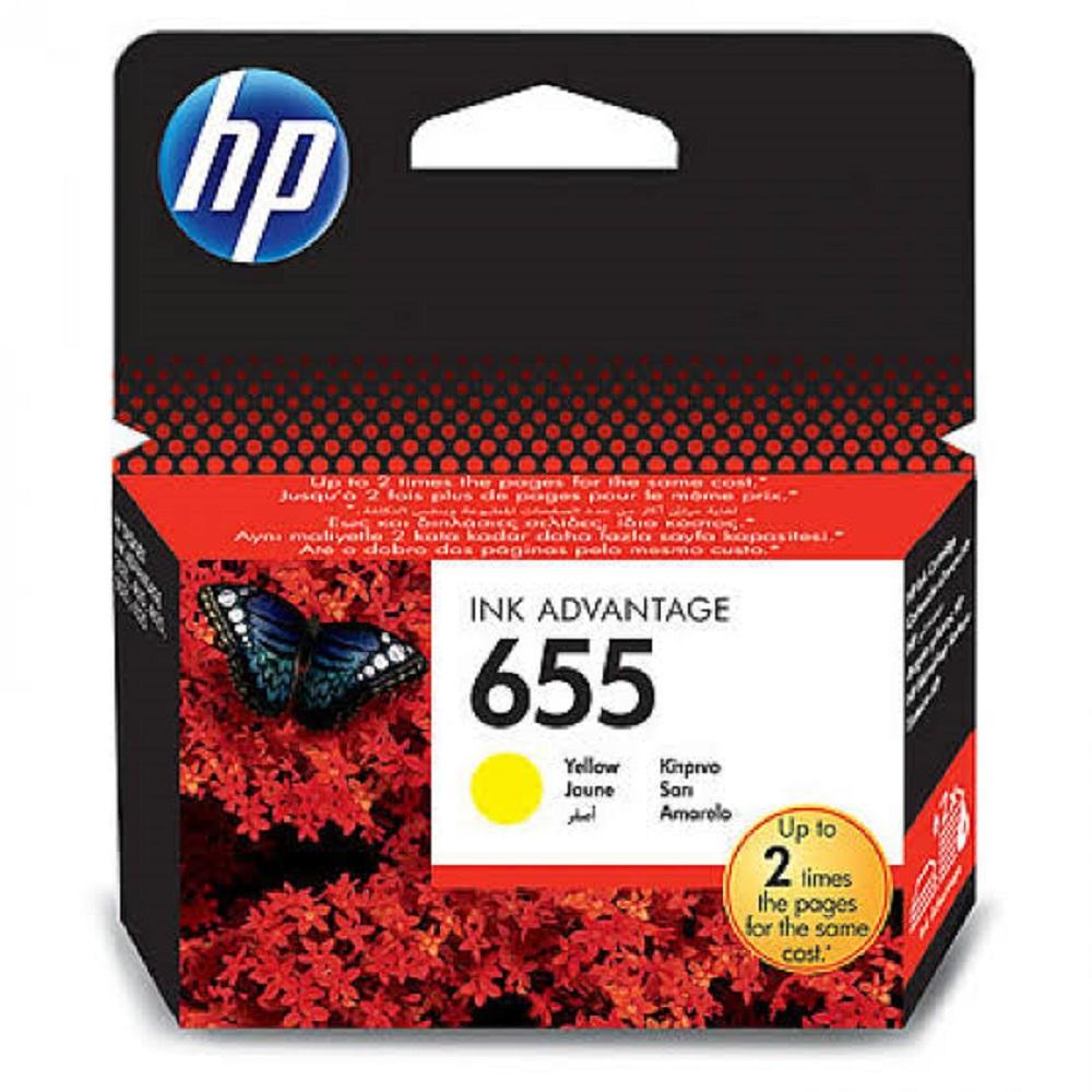 HP 655 YELLOW ORIGINAL INK ADVANTAGE CARTRIDGE - CZ112AE - CShop.co.za | Powered by Compuclinic Solutions