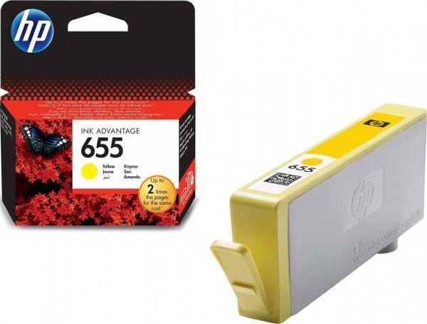 655 Yellow HP Cartridge