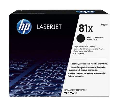 CShop.co.za | Powered by Compuclinic Solutions HP # 81X LASERJET M630/605 BLACK PRINT CARTRIDGE. - CF281X CF281X