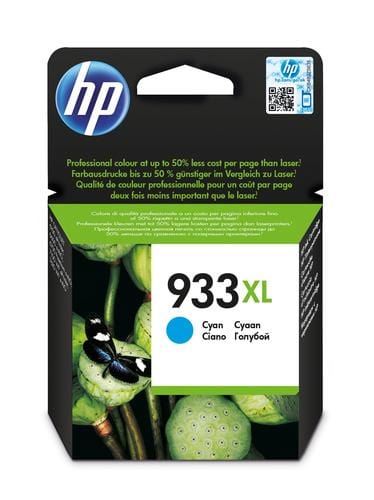 CShop.co.za | Powered by Compuclinic Solutions HP # 933 Xl Cyan Officejet Ink Cartridge New -CN054AE CN054AE