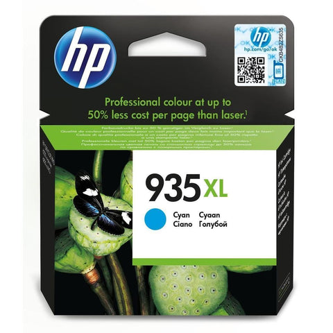 HP Ink HP 935XL HIGH YIELD CYAN ORIGINAL INK CARTRIDGE - C2P24AE C2P24AE
