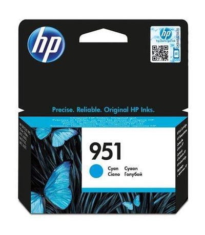 CShop.co.za | Powered by Compuclinic Solutions HP # 951 CYAN OFFICEJET INK CARTRIDGE - STANDARD CAPACITY- OfficeJet Pro 8100 ePrinter series OfficeJet Pro 8600 e-AIO - CN050AE CN050AE