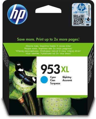 CShop.co.za | Powered by Compuclinic Solutions HP # 953XL High Yield Cyan Original Ink Cartridge - HP OfficeJet Pro 8710/8720/8725/8730/8740 - F6U16AE F6U16AE