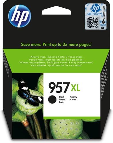Hp # 957 Xl Extra High Yield Black Original Ink Cartridge (Office Jet 8210/8720/8725//8730 Only) L0 R40 Ae - CShop.co.za | Powered by Compuclinic Solutions
