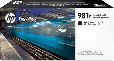 CShop.co.za | Powered by Compuclinic Solutions HP # 981Y High Yield Black Original PageWide Cartridge - MFP586/Color 556 series/E58650 - L0R16A L0R16A