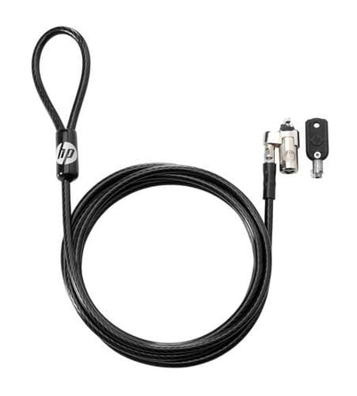 HP Keyed Cable Lock 10mm - T1A62AA - CShop.co.za | Powered by Compuclinic Solutions