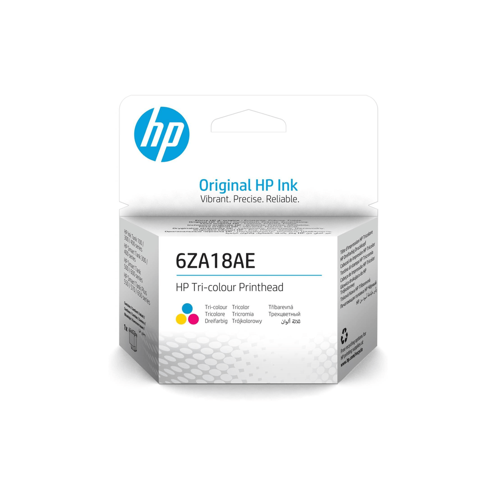 CShop.co.za | Powered by Compuclinic Solutions Hp Tri Color Printhead Hp Smart Tank 500/515/530/615 -6ZA18AE 6ZA18AE