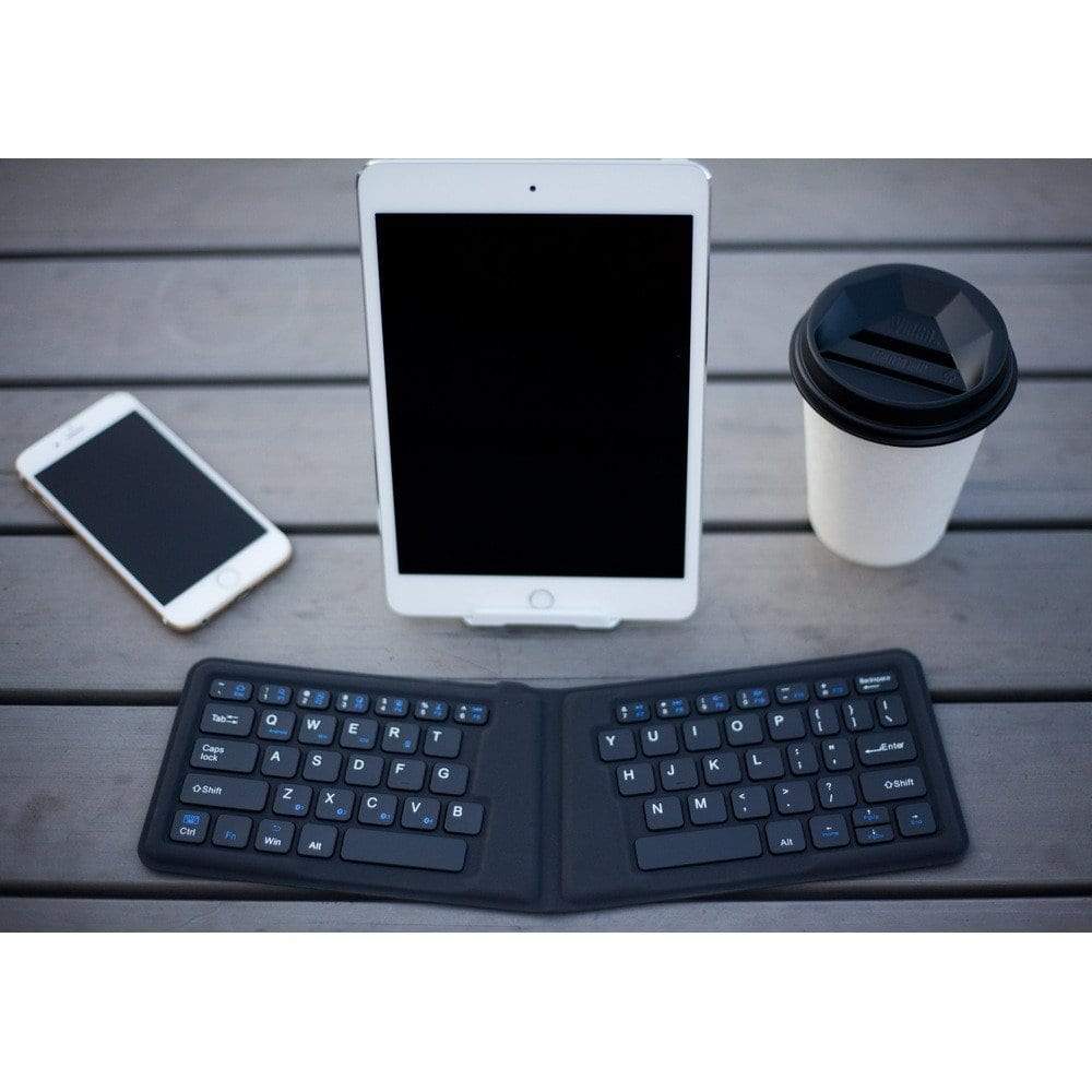 Kanex Multisync Foldable Mini Travel Keyboard - Black - K166-1128 - CShop.co.za | Powered by Compuclinic Solutions