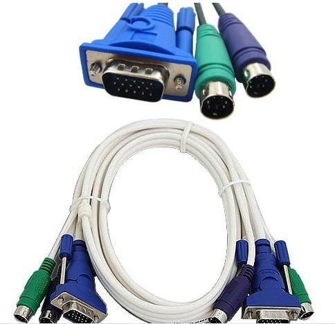 KVM PS2 SWITCH CABLE 1.3M - CShop.co.za | Powered by Compuclinic Solutions