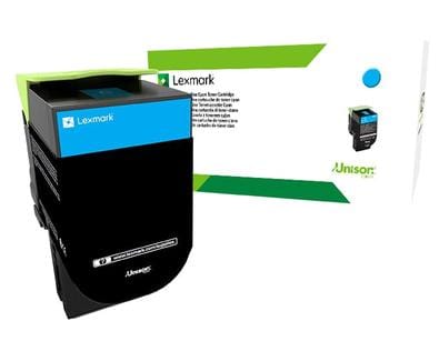 LEXMARK 708HCE CS310 / CS410 / CS510 Cyan High Yield Toner Cartridge - 70C8HCE - CShop.co.za | Powered by Compuclinic Solutions